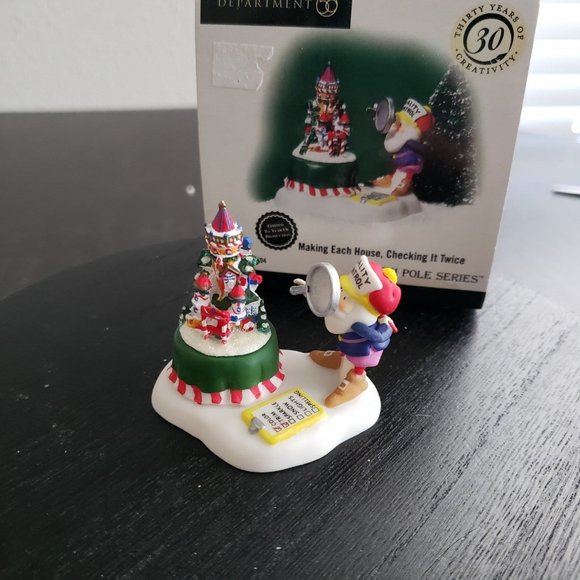 Other - Dept 56 Making Each House, Checking It Twice